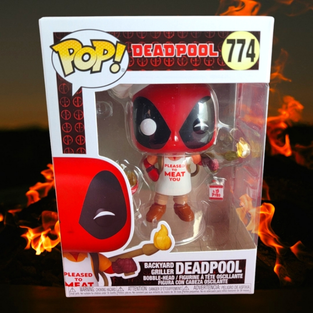 Backyard griller deadpool # 774 (nib) With pop protector